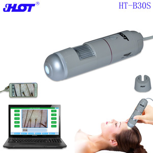 HOT HT-B30S 5-200X 2MP Smart Scalp Hair Tester Skin Analyzer