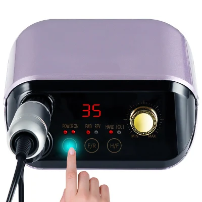 Hot Sale M1 Desktop Nail Drill Machine Professional 35000rpm Electric Nail File Machine for Acrylic Nails for Home Salon Use