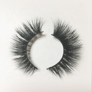 Hot sales natural looking false eyelashes silk eyelashes 3d mink eyelashes