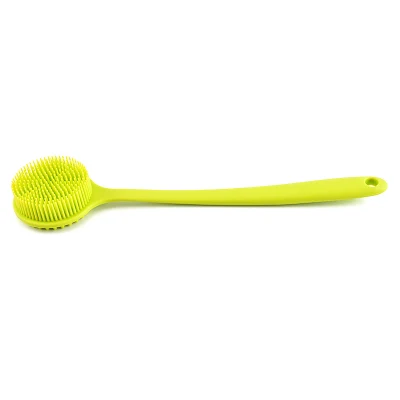 Hot Sell Long Handle Silicone Bath Brush Deep Cleaning Body Brush