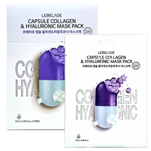 LEBELAGE CAPSULE COLLAGEN&amp;HYALURONIC 2X MASK PACK
