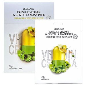 LEBELAGE CAPSULE VITAMIN&amp;CENTELLA 2X MASK PACK
