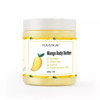 Mango Coconut Dry Skin Moisturizer Lotion Natural Organic Rose Cream Skin Whitenning Shea Body Butter