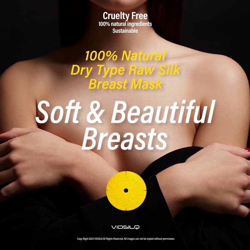 Natural non-woven golden raw silk dry type  belly mask