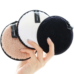 New Arrivals Cleansing Puff Reusable Microfiber Makeup Remover puff Cleansing Sponge for Face Cleaner Plush Puff