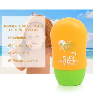 New deep moisturizing sun protection natural private label brand name baby sunscreen