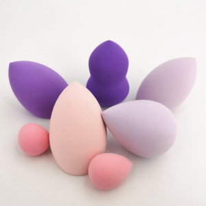 Non latex  Free Samples Makeup Sponge Private Label Puff Foundation Make up Blending Puff