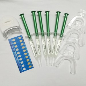 non peroxide 6pcs teeth whitening gel home use teeth bleaching kit,teeth whitening kits private logo