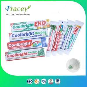 OEM cheap Private Label brand Fluoride Whitening Toothpaste MANUFACTURE