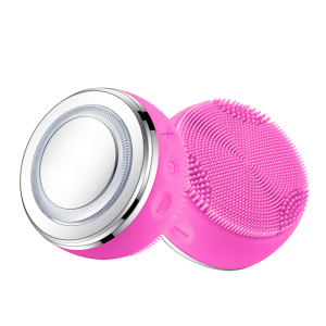 Private Label Bulk Face Cleasing Rechargeable Facial Wash Device Scrubber Brush Cleanser Rechargeable