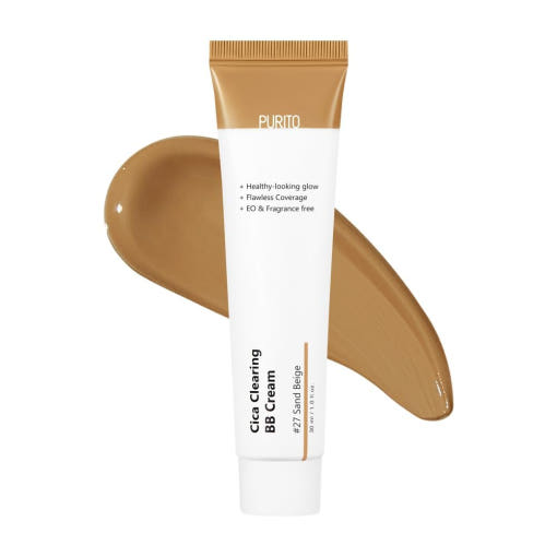 (PURITO) Cica Clearing BB Cream #27 Sand Beige 30ml