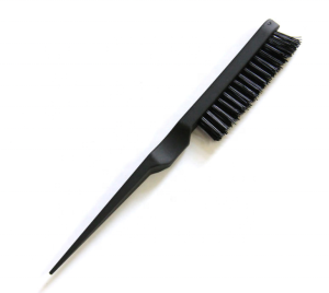 Sharp-tailed brush beauty hair dyed comb enamel plastic comb brush