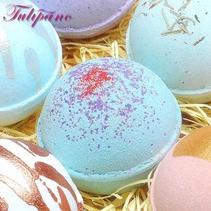 Shea Butter Natural Spa Colourful bath bombs fizzy