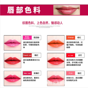 stock eyebrow lips permanent makeup pigment ink