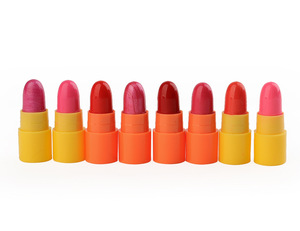 Super cute color changing 16 colors mini lip balm with eyeshadow