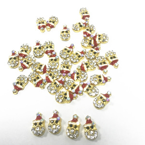 Supplies Classy Rhinestone Christmas for 3D nail art charms