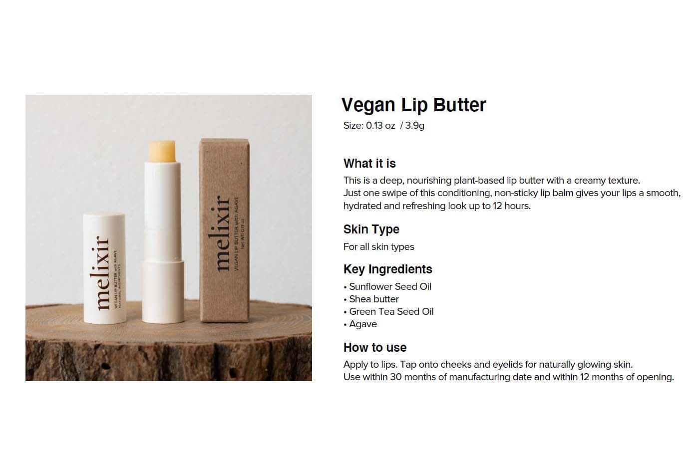 Vegan Lip Butter