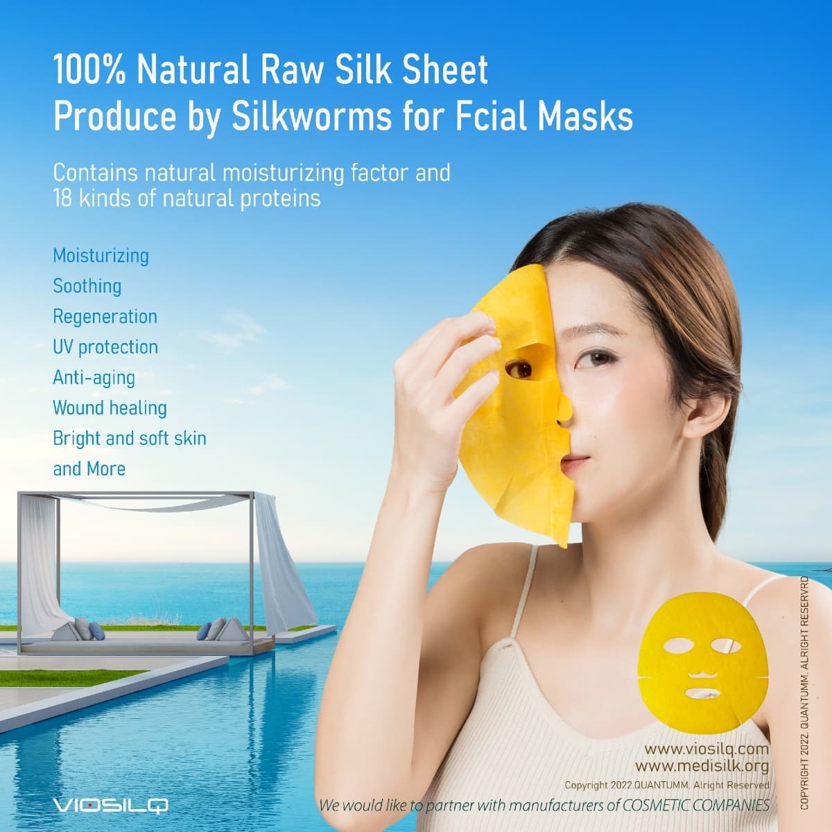 Vitalize Sericin Concentrate Silky Face Masque