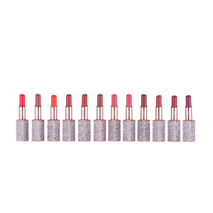 Wholesale custom lipstick diamond luxury star matte lipstick