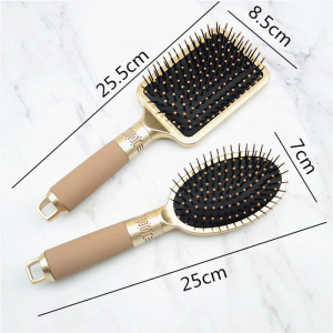 Wholesale eco-friendly  healthcare tools wide tooth Scalp products massage comb hair brush