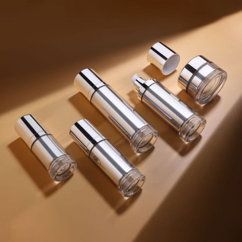 Replaceable Double-Layer PETG Cosmetic Bottle Set - Ready Stock