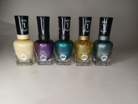 Sally Hansen Miracle Gel Nail Polish 0.5 fl oz Mardi-gras Colors New