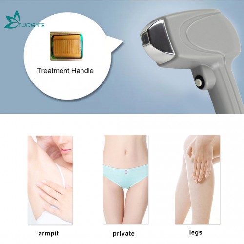 Portable 808 Diode Laser Hair Removal Machine Picosecond Laser Remove Freckles Pico Laser Tattoo Removal