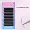 3D Multi-Layer Camellia Natural Long Mix Curl Eyelashes Wild for DIY Soft Easy Fan Vegan Eyelash Extensions