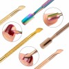 Nail Pusher Manicure Pedicure Clean Care Tools Cuticle Spoon Pusher