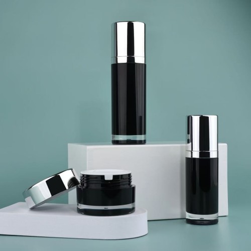 Replaceable Double-Layer PETG Cosmetic Bottle Set - Ready Stock