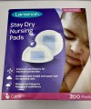 Lansinoh Stay Dry Disposable Nursing Pads Breastfeeding 200 Count