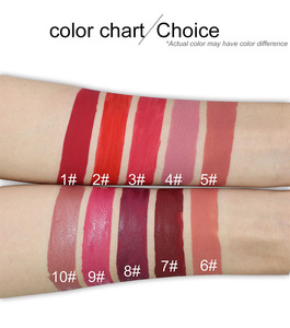 10 Colors Matte Lip Gloss Private Label