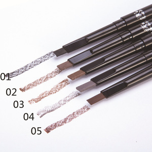 2017 Wholesale waterproof eyebrow pencil with private label