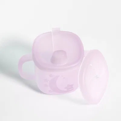 2023 New Design Baby Straw Sippy Cup for Drinking Feeding