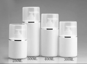 250 ml 8OZ HDPE White Plastic Empty Shampoo Bottle