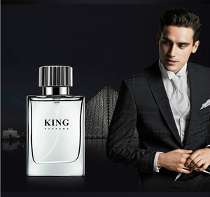 30ml Men King Cologne Glass Bottle Perfume French Brand Jasmine Sandalwood Amber Citrus Lavender Lasting Fragrance OEM / ODM