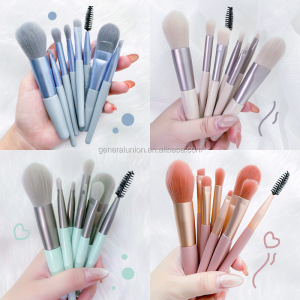 8pcs beauty tools wholesale make up kit facial cosmetic  brush make up brush set