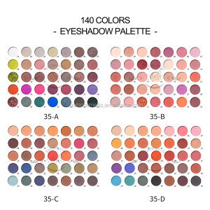 A107 Custom Stainless Makeup Powder Matte New Eyeshadow Palette
