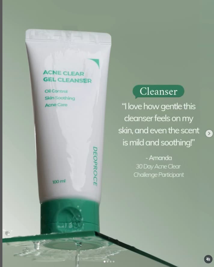ACNE CLEAR GEL CLEANSER