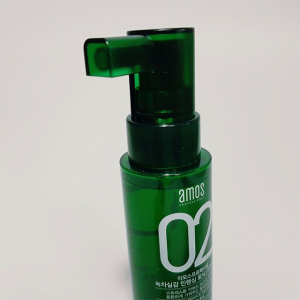 Amos green tea shampoo Private Label OEM Korean Cosmetics Custom Logo Vegan hair loss treatment hair care product Organic
