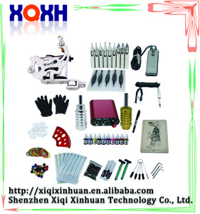 Best tattoo brand cheap tattoo machine set with 2 Tattoo Machines 20 Colors Ink Power Supply Kits