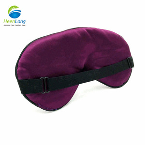 Big Size Purple 22MM Silk Eye Mask