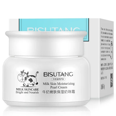 Bisutang Beauty Skin Care Firming Moisturizer Milk Face Cream Nourishing Brightening Anti Wrinkle Milk Facial Cream