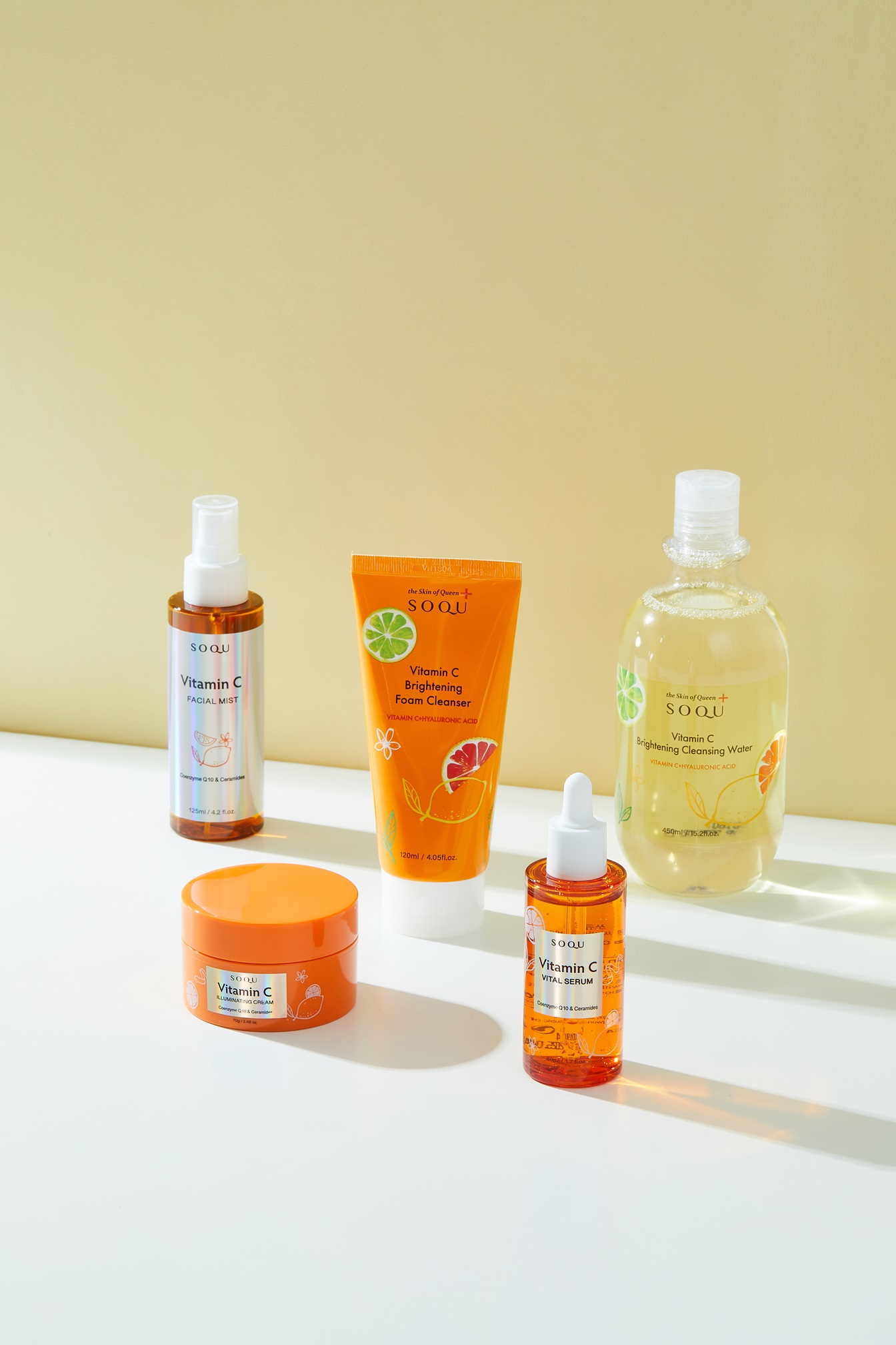 (Cleanser, Skin care)SOQU VITAMIN C BRIGHTENING FOAM CLEANSER