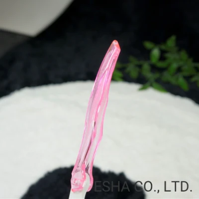 Convenience Cosmetic Eyebrow Shaping Tool Plastic Folding Eyebrow Knife