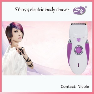 Electric hair removal body shaver epilator for women