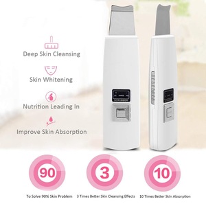 Facial Scrubber Skin Scrubber Blackhead Remover Acne Comedo Extractors Facial Lifting Treatment Rechargeable Facial Scrubber