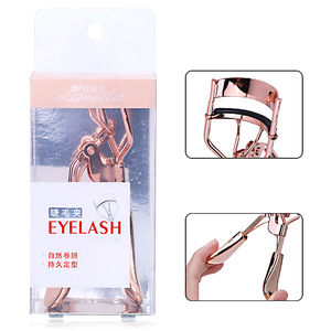 Factory price best cosmetic tools private label curl eye lash magic rose gold eyelash curler
