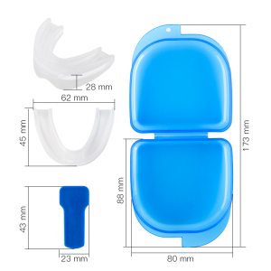 Factory Price Teeth Whitening Mouth Guard Dental Mouth Guard Box Logo