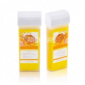 Factory wholesale beauty Skin Roll-on cartridge wax high quality beauty paraffin honey depilatory hot wax